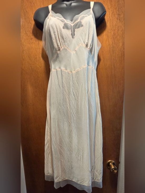 Seamprufe Other - French Couture Seamprufe Light Pink Slip Dress Classic Chemise Sz35/M